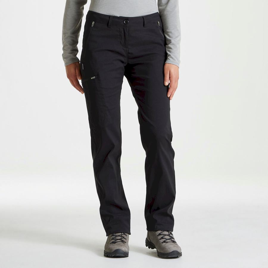 Craghoppers Expert Kiwi Pro Stretch Women's Trousers Black | GTM3060XI