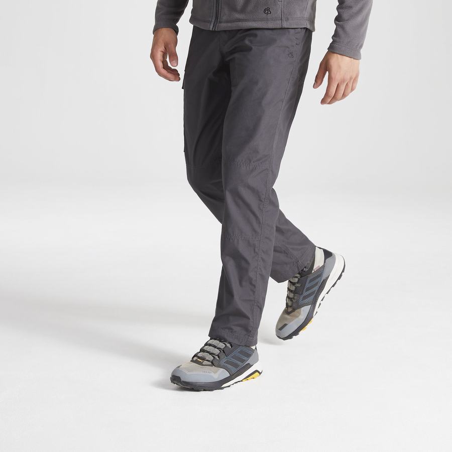 Craghoppers Expert Kiwi Tailored Men's Trousers Dark Grey | XOH1444YX