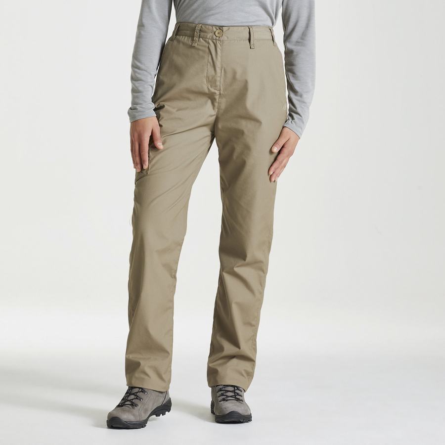 Craghoppers Expert Kiwi Women's Trousers Khaki | FHT5150IQ