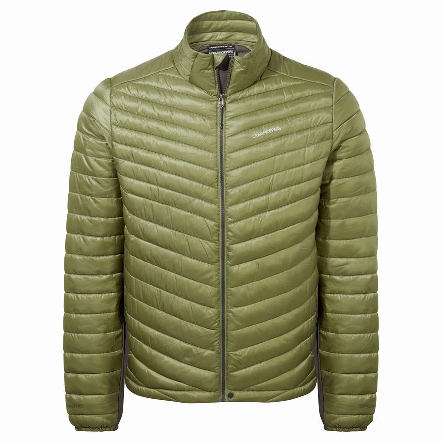 Craghoppers ExpoLite Insulated Men's Jackets Olive Green | PFW6550EQ