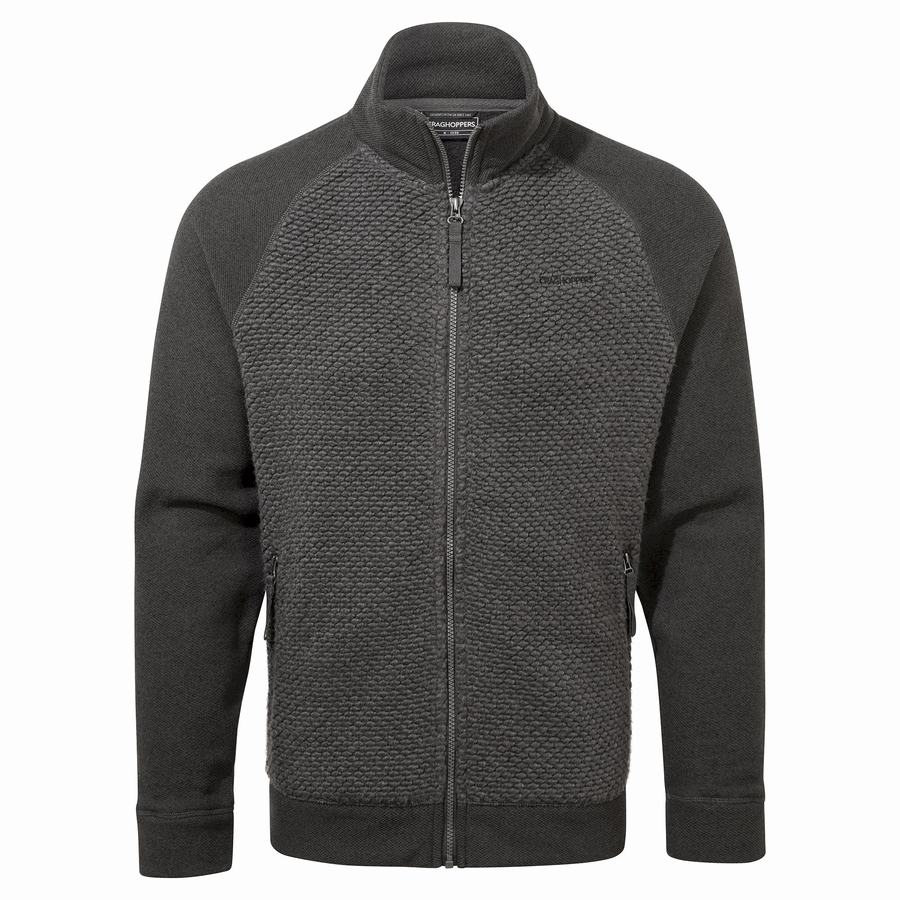 Craghoppers Hector Men's Jackets Black Grey | DFL8698AF