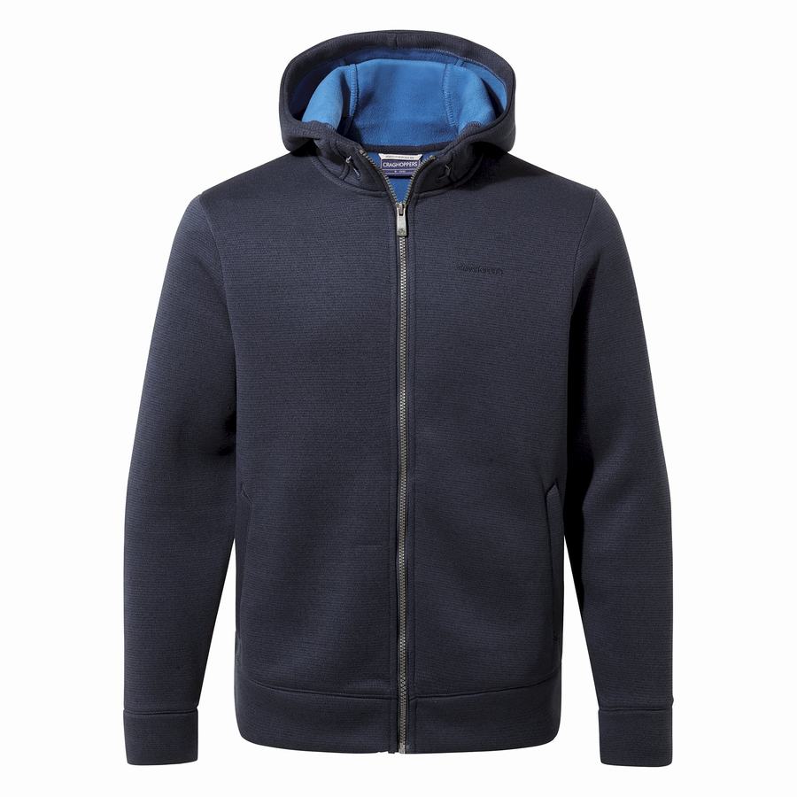 Craghoppers Kinson Men's Sweaters Blue Navy | PYI3632GR