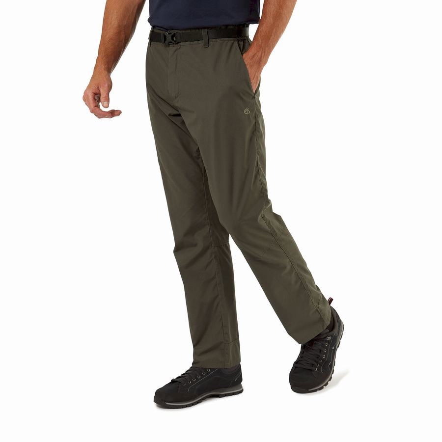 Craghoppers Kiwi Boulder Men's Trousers Dark Green | OMO4582ZC