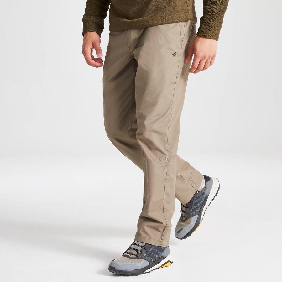 Craghoppers Kiwi Boulder Men's Trousers Khaki | TMR7958UT