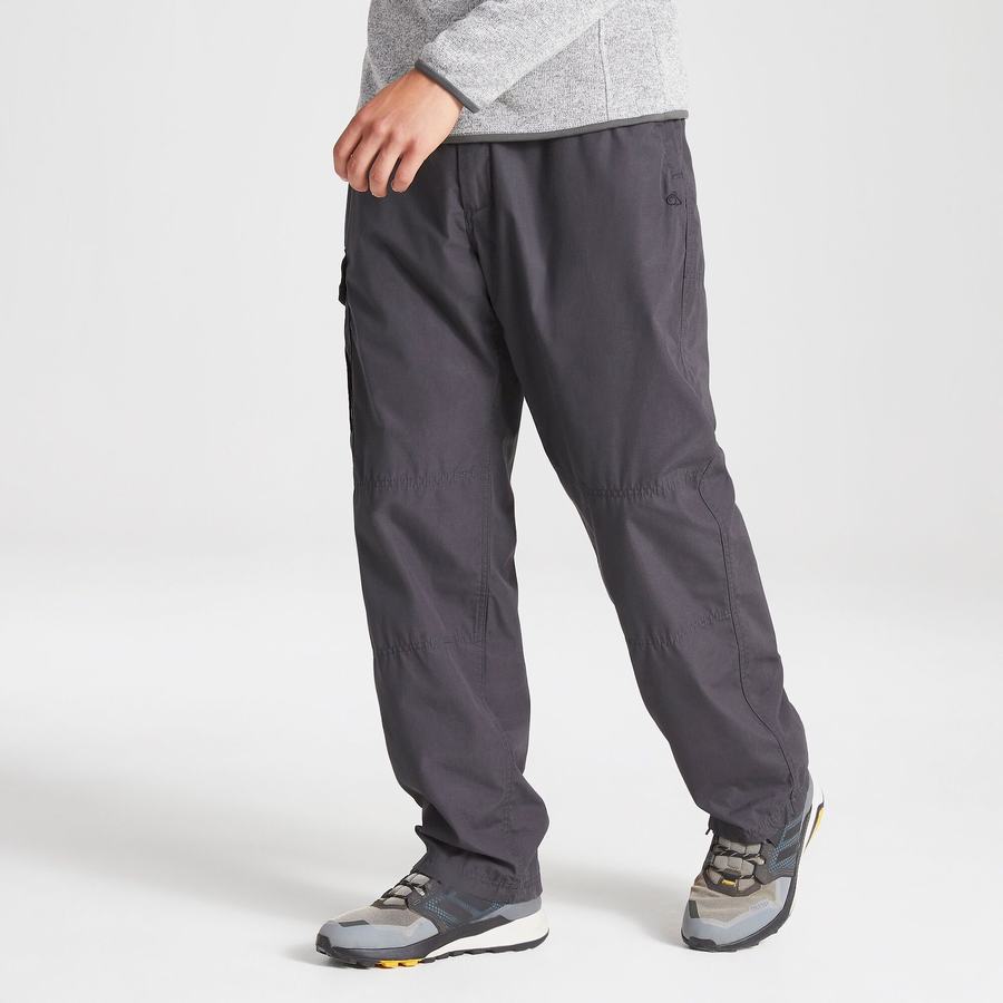 Craghoppers Kiwi Classic Men's Trousers Black | IQG7681JT