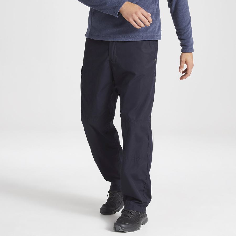 Craghoppers Kiwi Classic Men's Trousers Navy | TBC5523GT