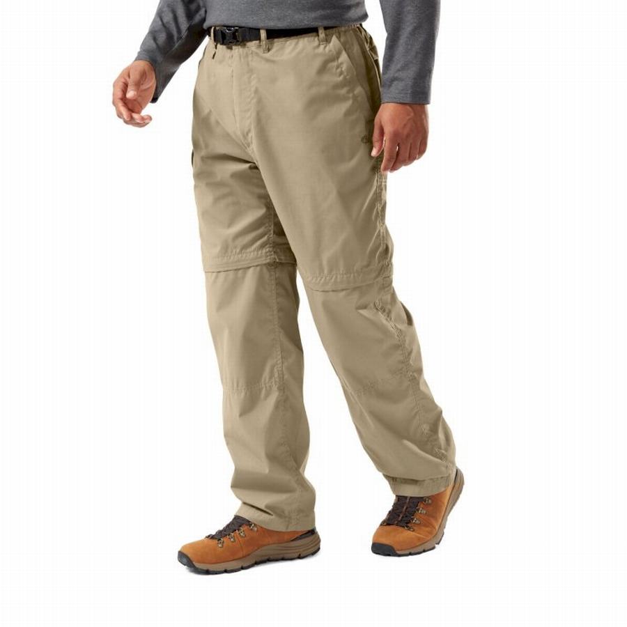 Craghoppers Kiwi Men's Trousers Khaki | BPY5214UM