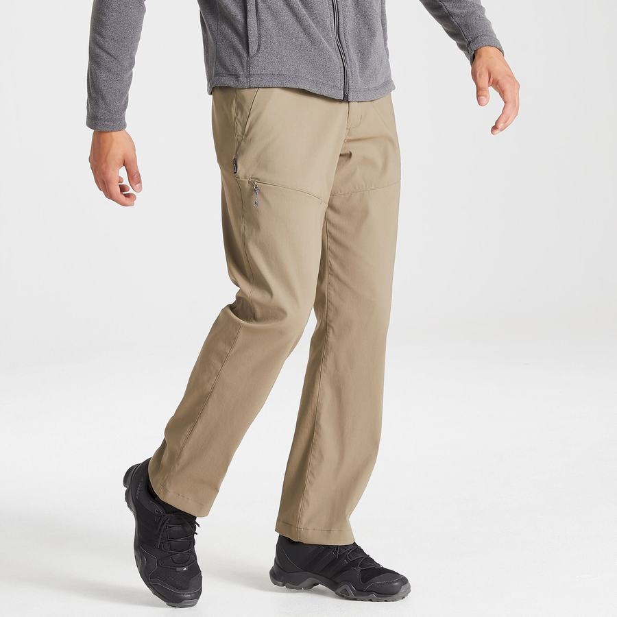 Craghoppers Kiwi Pro II Men's Trousers Khaki | YXT2143AX