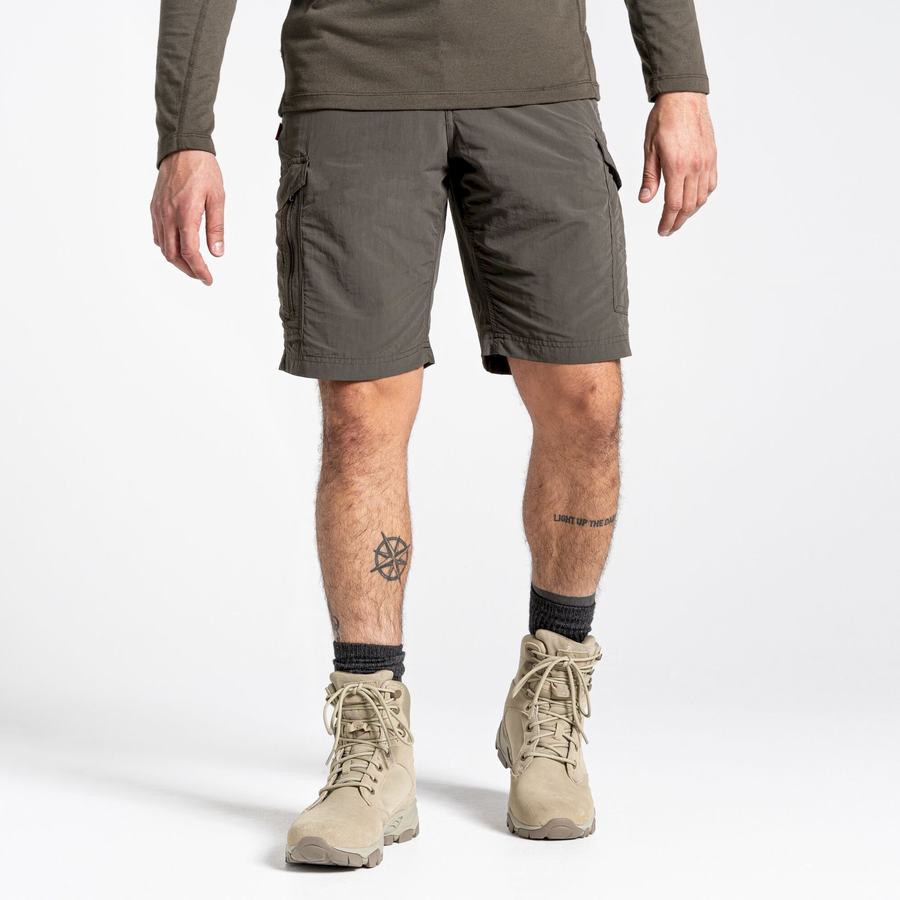 Craghoppers NosiLife Cargo II Men's Shorts Green | SGY6390KB