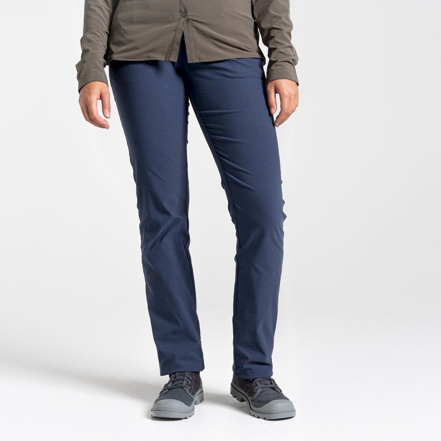 Craghoppers NosiLife Clara II Women's Trousers Navy | MEC3387LC