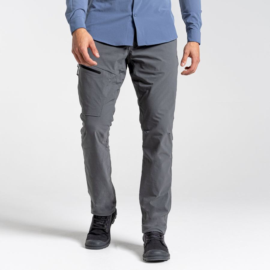 Craghoppers NosiLife Pro Active Men's Trousers Dark Grey | LRT7427TY