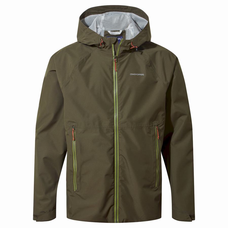 Craghoppers Sebastian Men's Jackets Green | VCS711JS