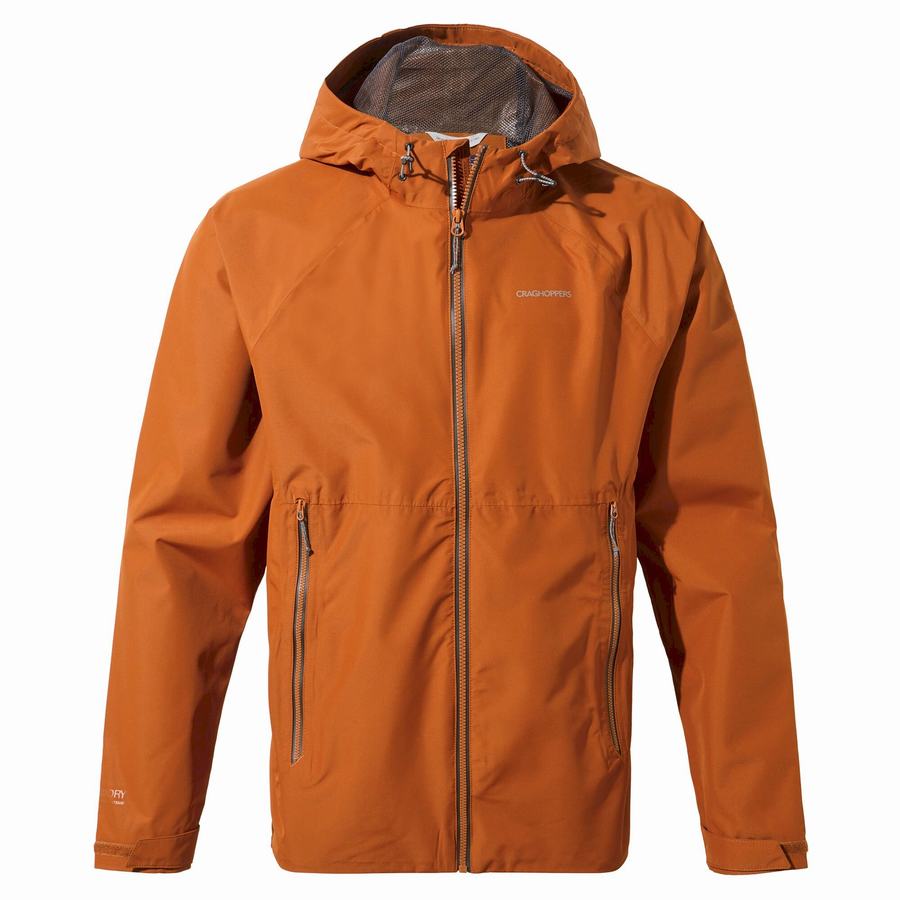 Craghoppers Sebastian Men's Jackets Orange | ZKU6325JZ