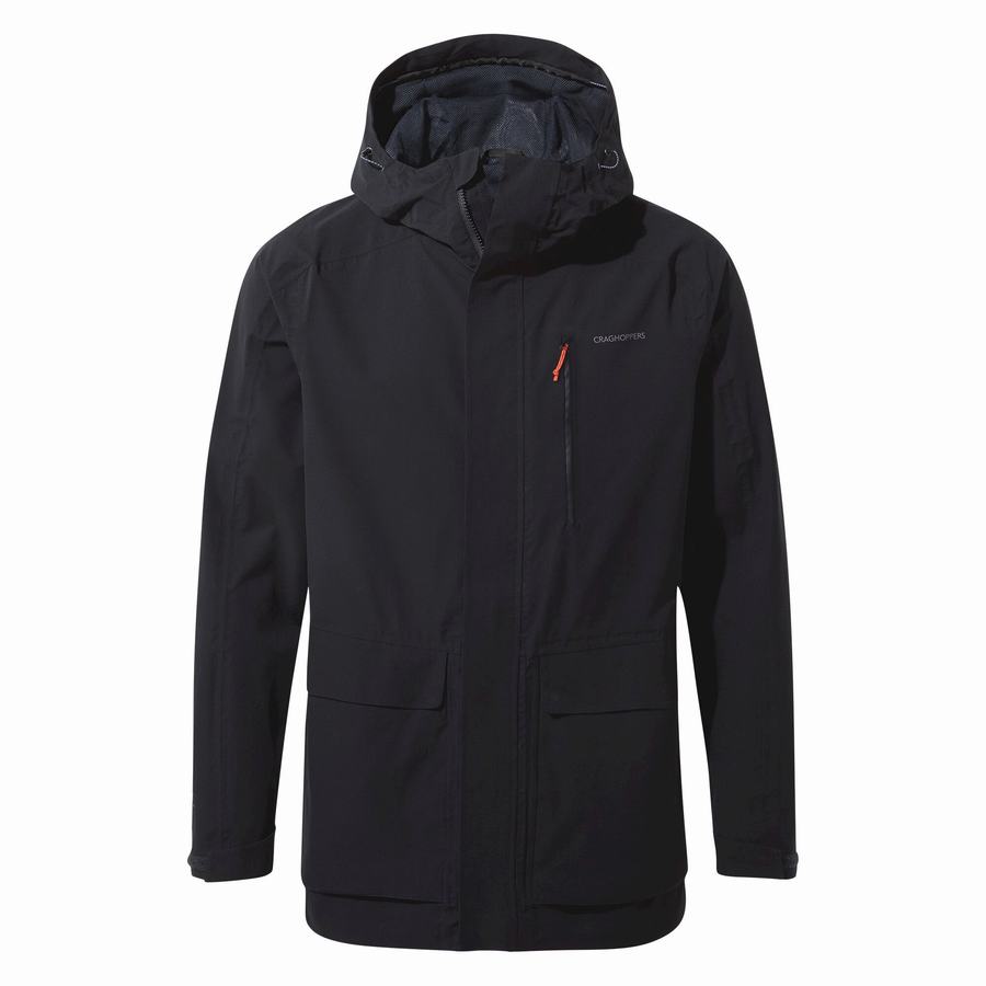 Craghoppers Waterproof Lorton Men's Jackets Navy | QNY8737ZS