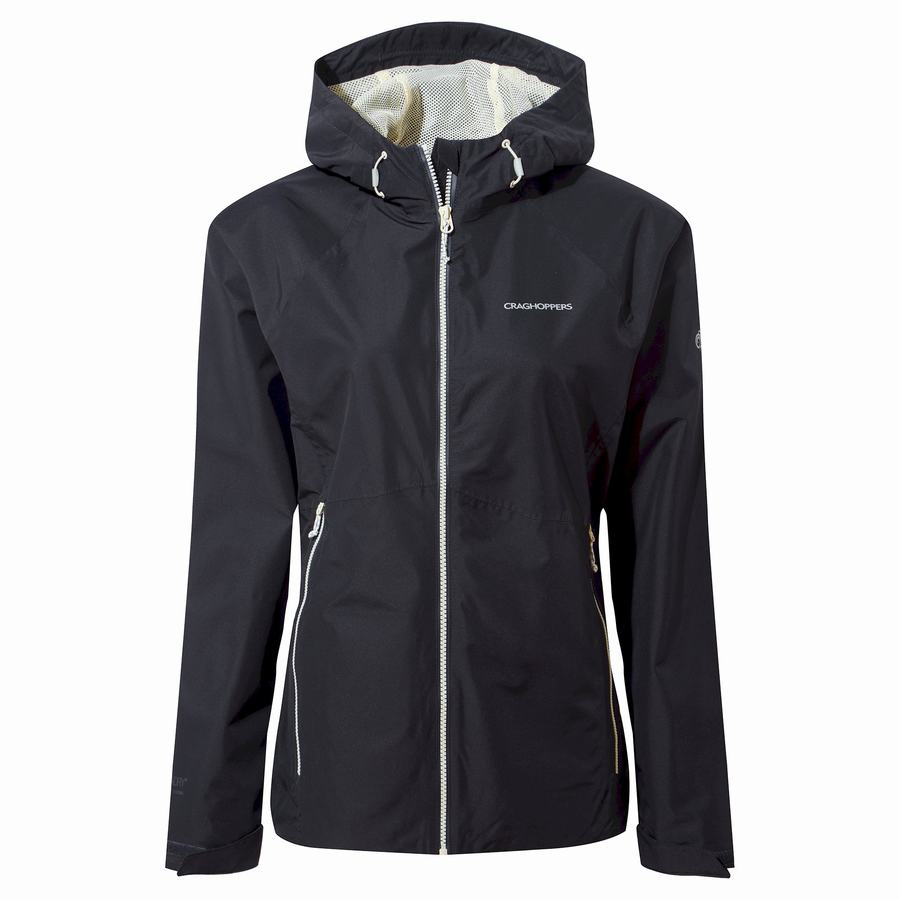 Craghoppers Waterproof Salina Women's Jackets Navy | VIB9865LP