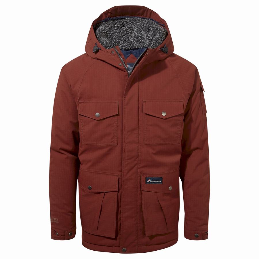 Craghoppers Waverley Thermic Men's Jackets Red | VLW335ZF