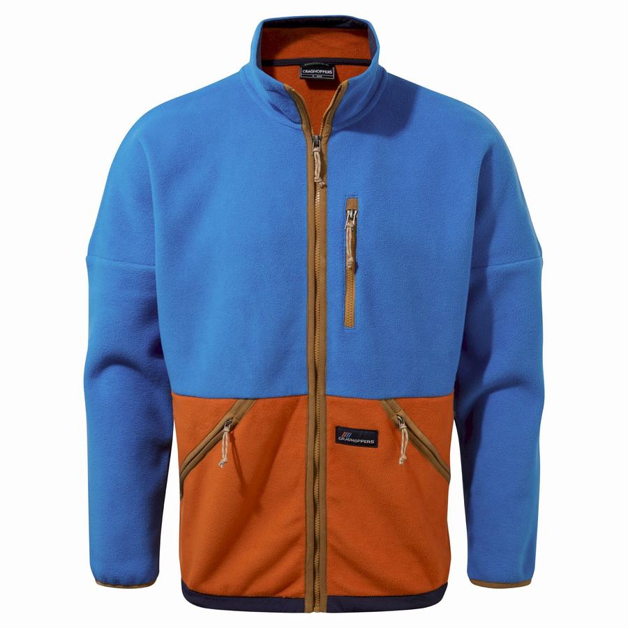 Craghoppers Whitlaw Men's Sweaters Blue | DDE6527AU