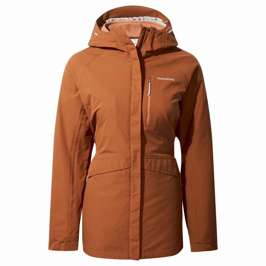 Craghoppers 3 In 1 Women\'s Jackets Brown | XXB1158EI