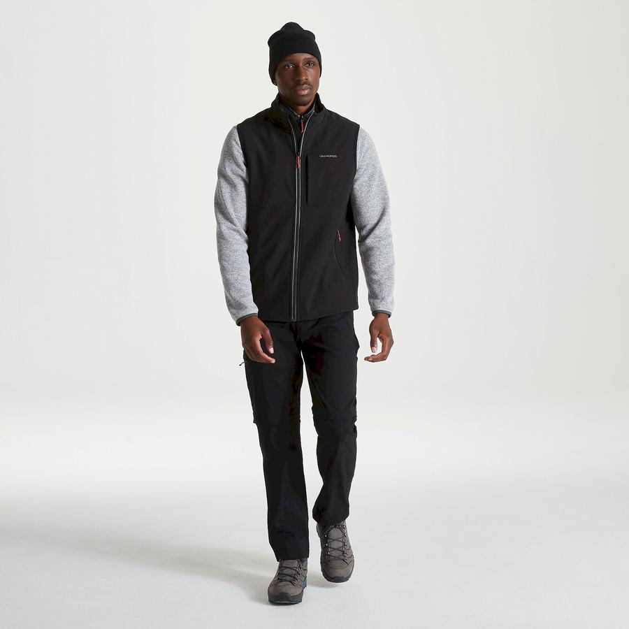 Craghoppers Altis Vest Men's Gilets Black | FKS7375JV