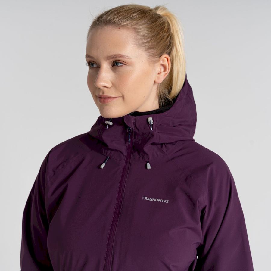 Craghoppers Anza Women's Jackets Purple | BTU33EN