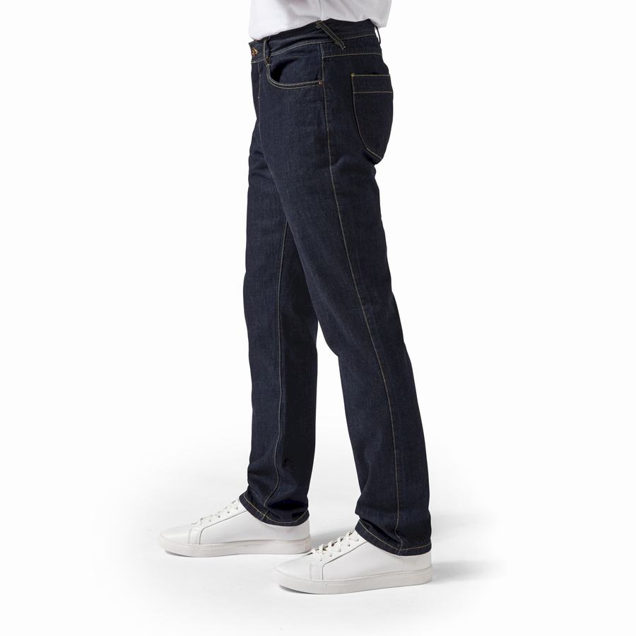 Craghoppers Bardsey Jean Men's Trousers Indigo Blue | PWO2494HC