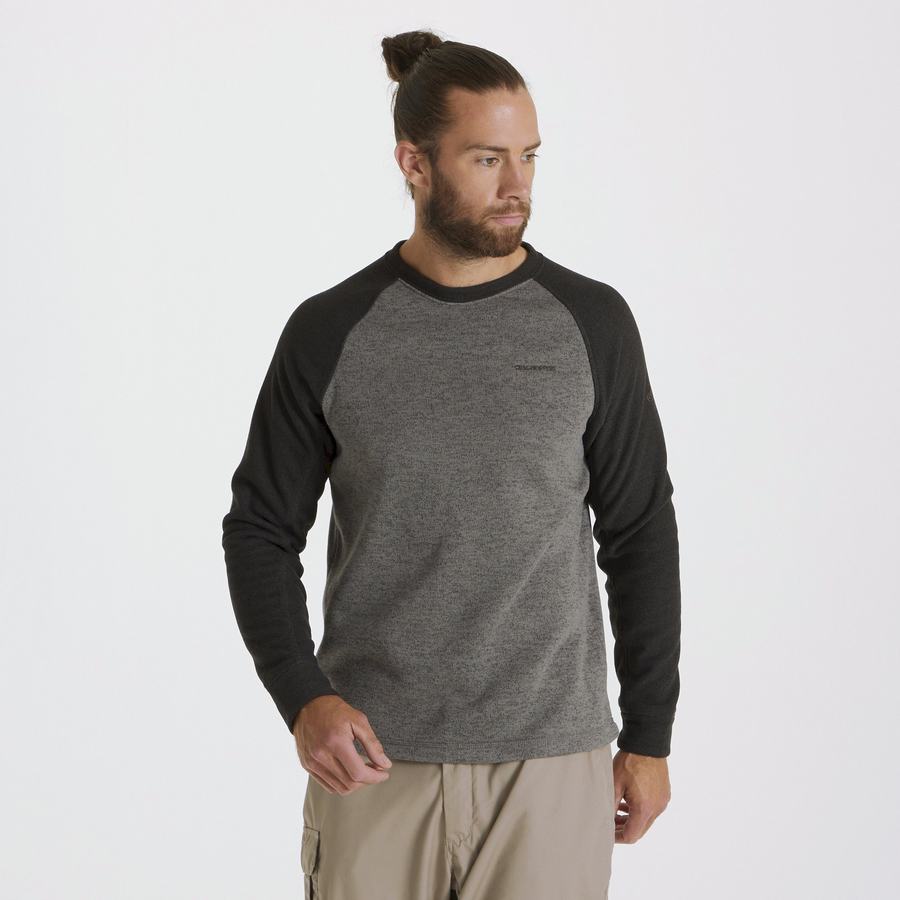 Craghoppers Barker Jumper Men's Sweatshirts Grey | CYB8173UH