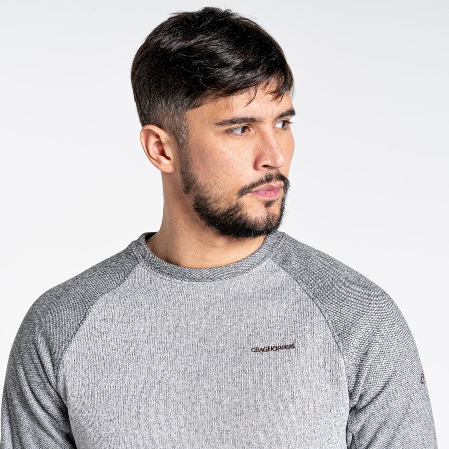 Craghoppers Barker Jumper Men's Sweatshirts Grey | QRO9212YE