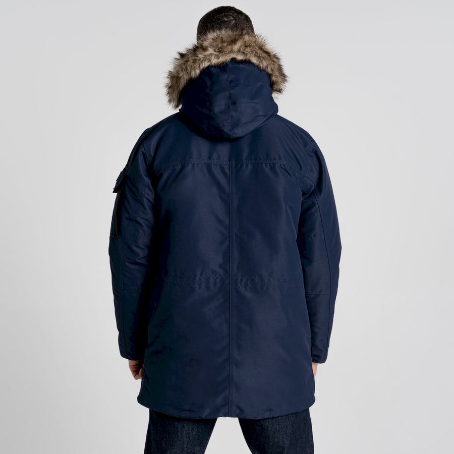 Craghoppers Bishorn II Insulated Men's Jackets Blue Navy | VXM9430VB