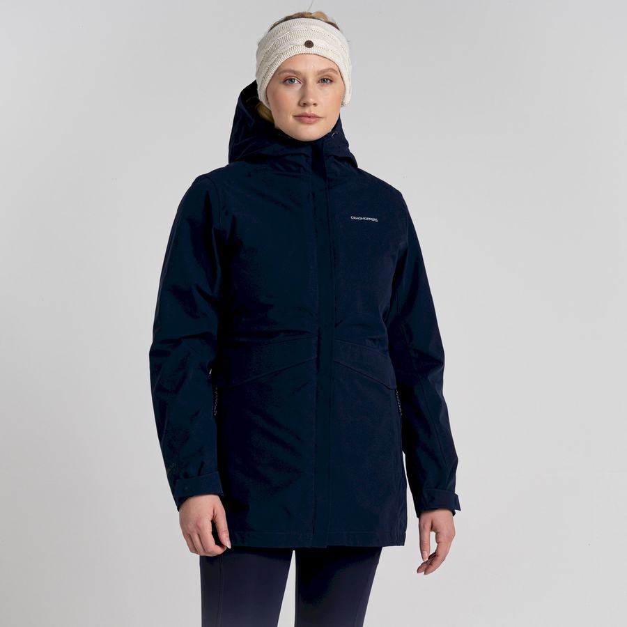 Craghoppers Caldbeck Pro 3 in 1 Women\'s Jackets Blue Navy | DXL957FI