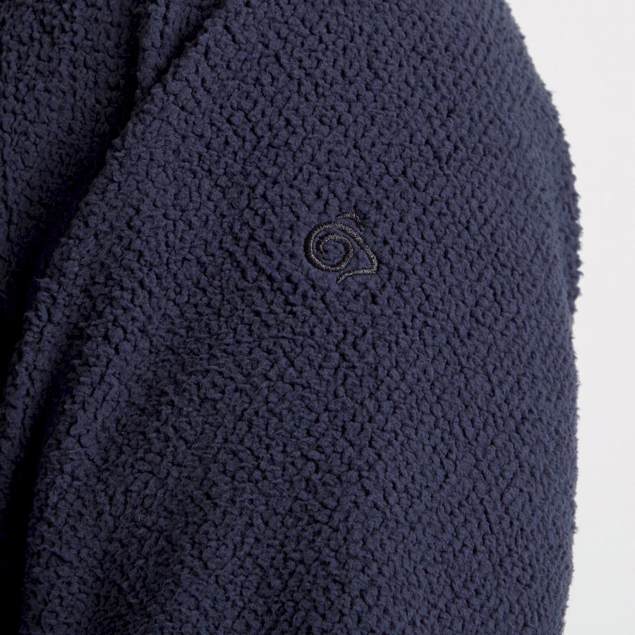 Craghoppers Cason Half-Zip Men's Sweaters Blue Navy | MNF2411AA