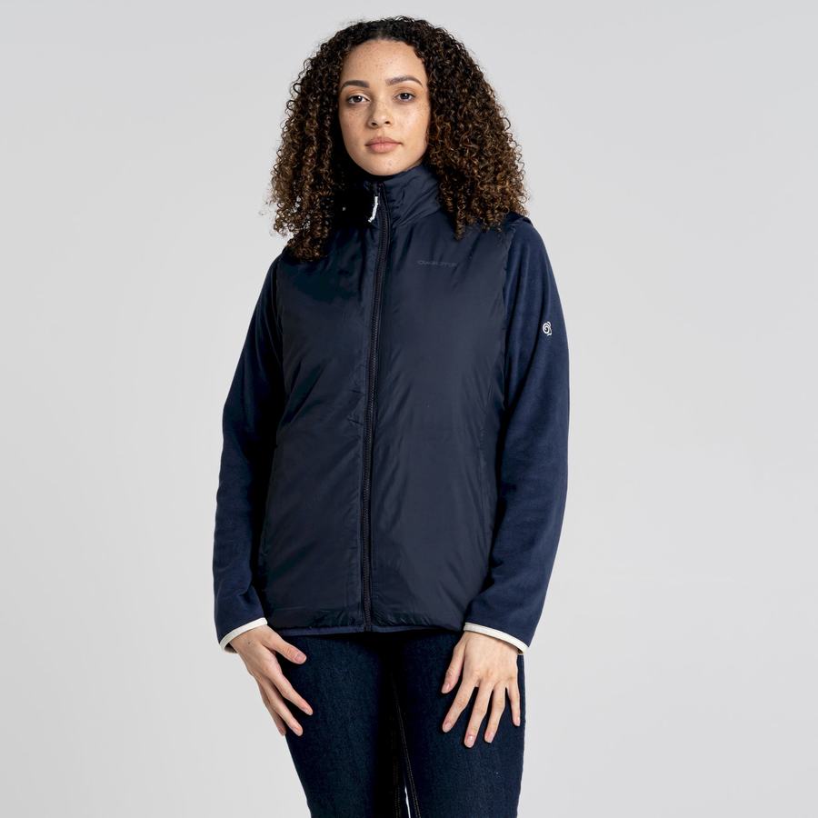 Craghoppers Compresslite VI Vest Women's Gilets Blue Navy | MYS8427HU