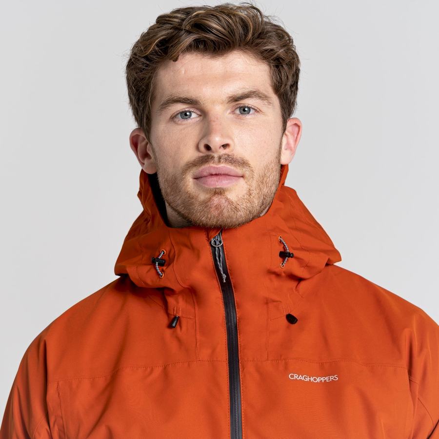 Craghoppers Creevey Men's Jackets Orange | SAJ4968VM