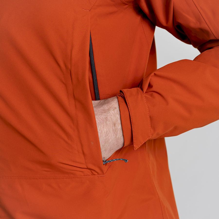 Craghoppers Creevey Men's Jackets Orange | SAJ4968VM