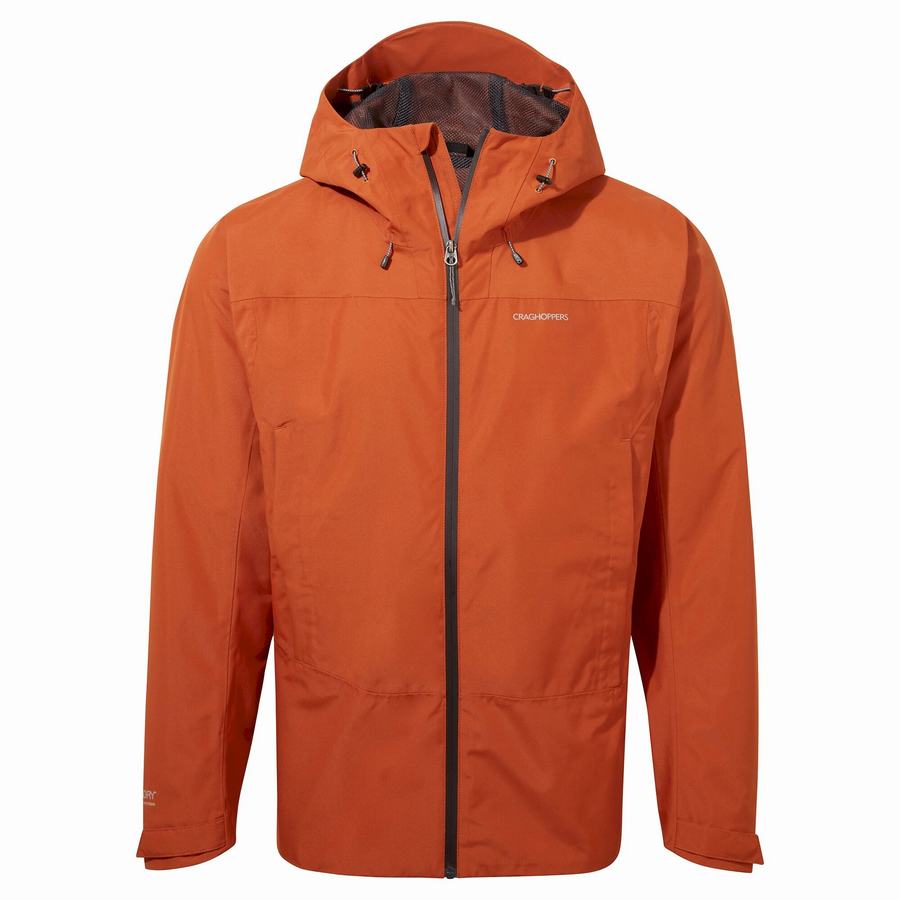 Craghoppers Creevey Men\'s Jackets Orange | SAJ4968VM