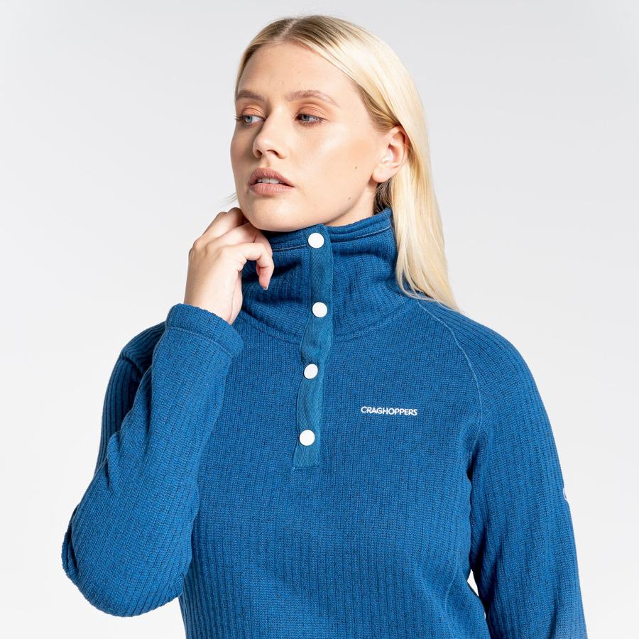 Craghoppers Daphne Overhead Women's Sweaters Blue | IEJ5821HB