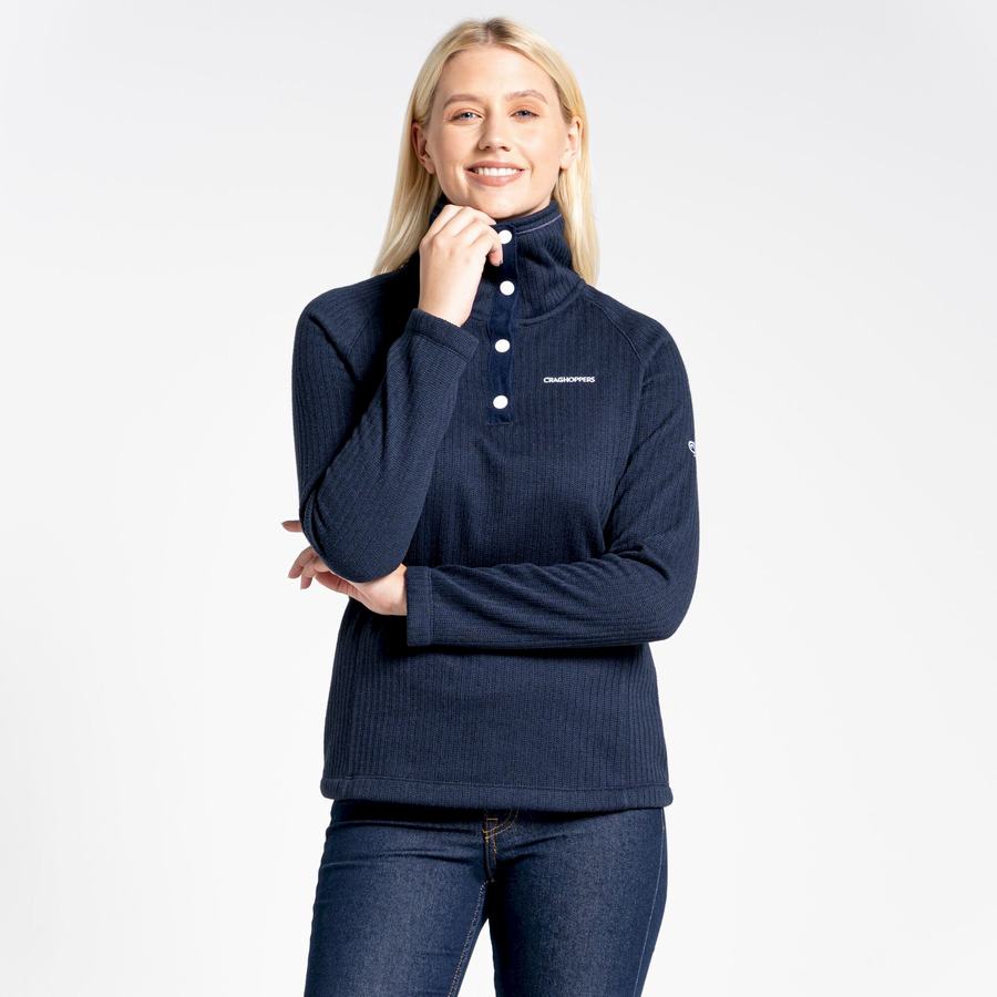 Craghoppers Daphne Overhead Women's Sweaters Blue Navy | JCC828VL