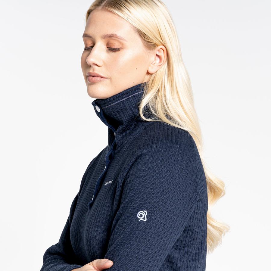 Craghoppers Daphne Overhead Women's Sweaters Blue Navy | JCC828VL