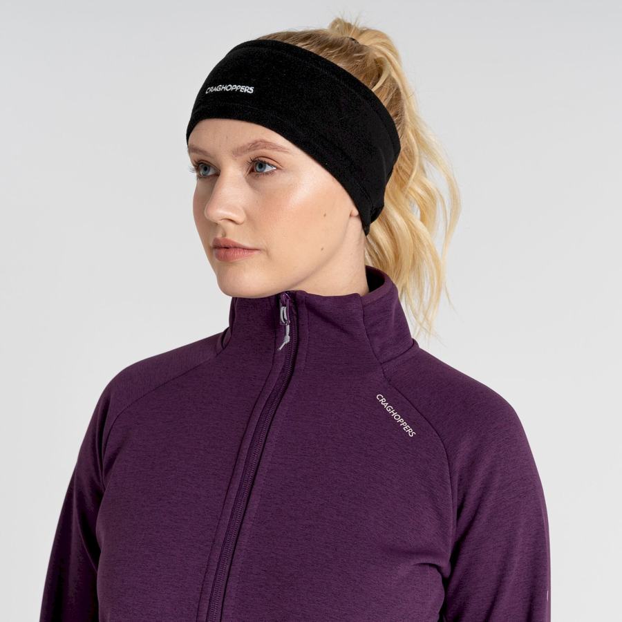 Craghoppers Dynamic Pro Half Zip Women's Sweaters Deep Purple | ARU7360ZT