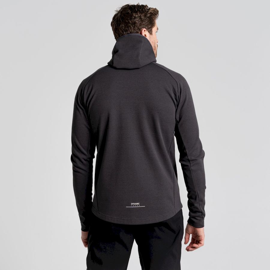 Craghoppers Dynamic Pro Hooded Men's Jackets Black | XDA4125GX