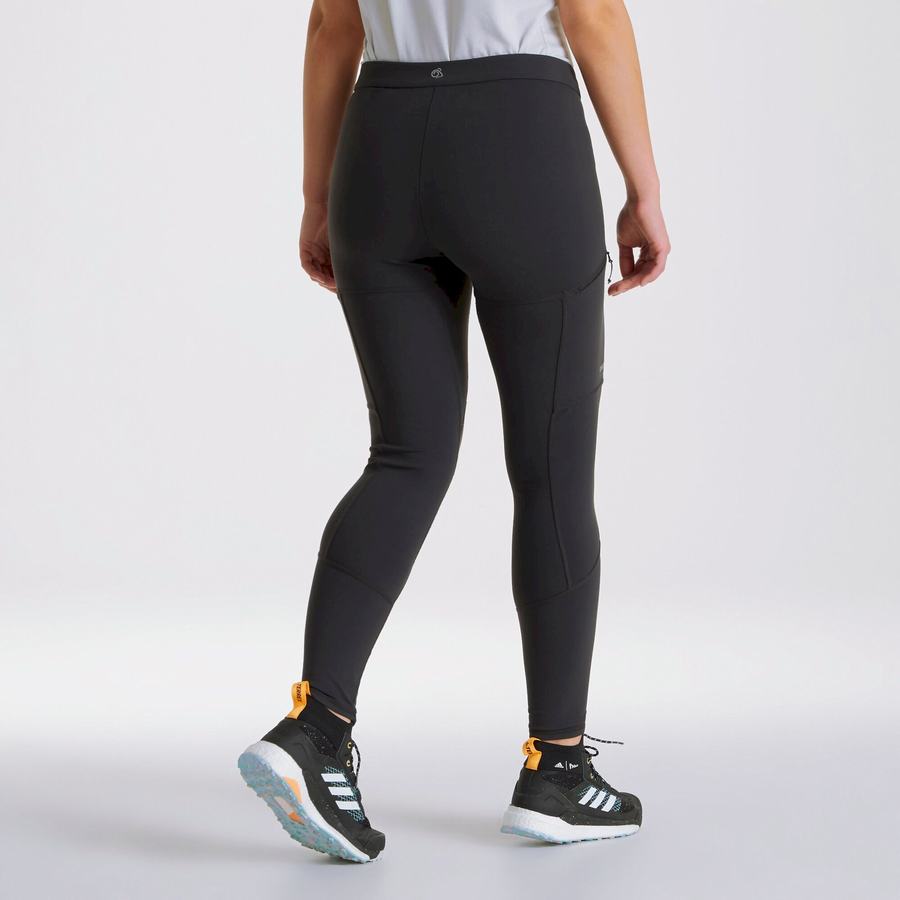 Craghoppers Dynamic Women's Leggings Black | HEH6645DA