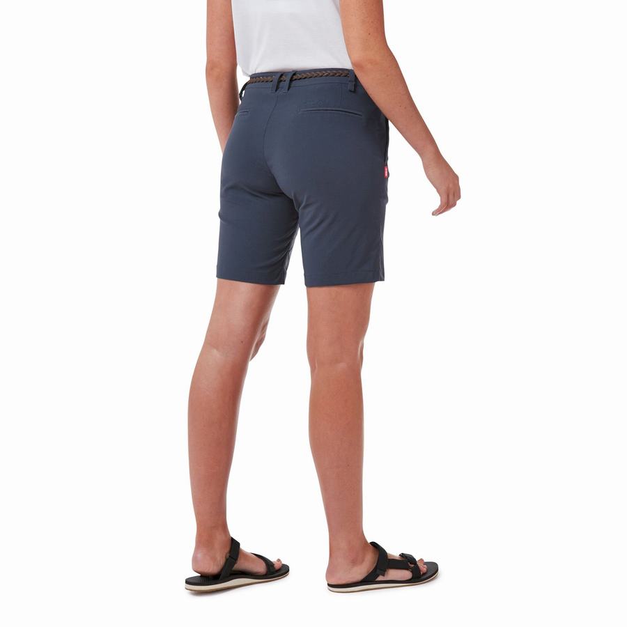 Craghoppers Dynamic Women's Shorts Navy | DMV5281NM