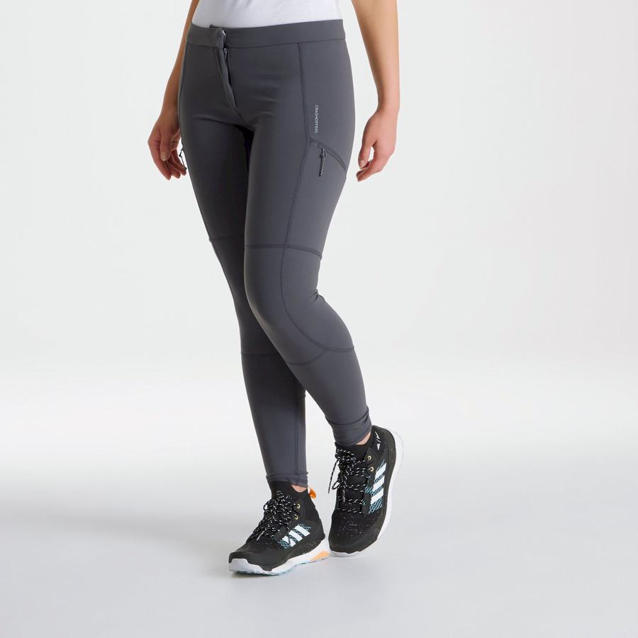 Craghoppers Dynamic Women\'s Trousers Deep Grey | AJG6659KD