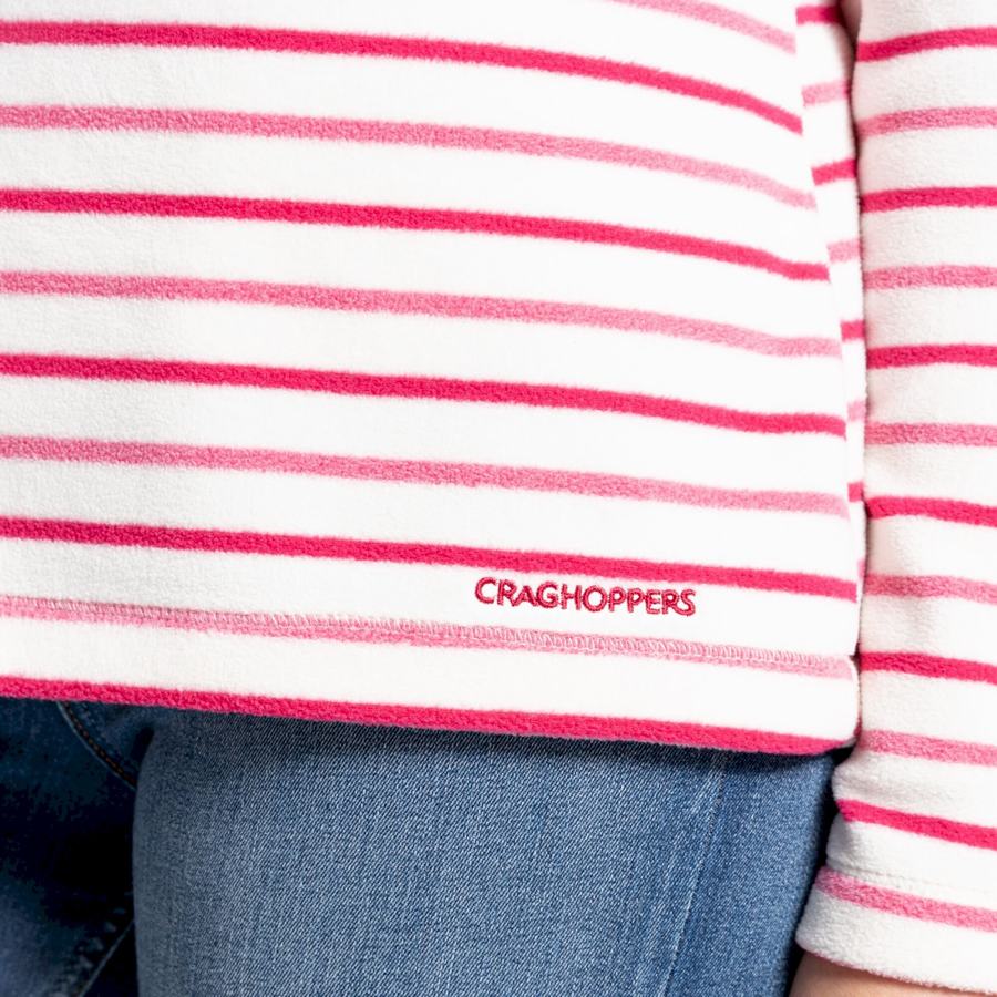 Craghoppers Ella Overhead Women's Sweaters Purple Flower Stripes | SDH266ZW