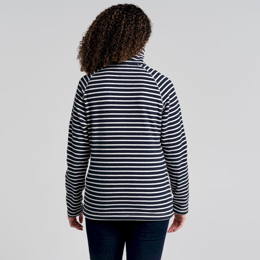 Craghoppers Ella Women's Sweaters Blue Navy Stripes | BON7242QH