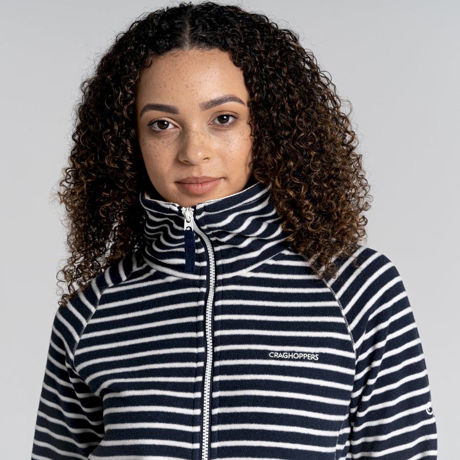 Craghoppers Ella Women's Sweaters Blue Navy Stripes | BON7242QH