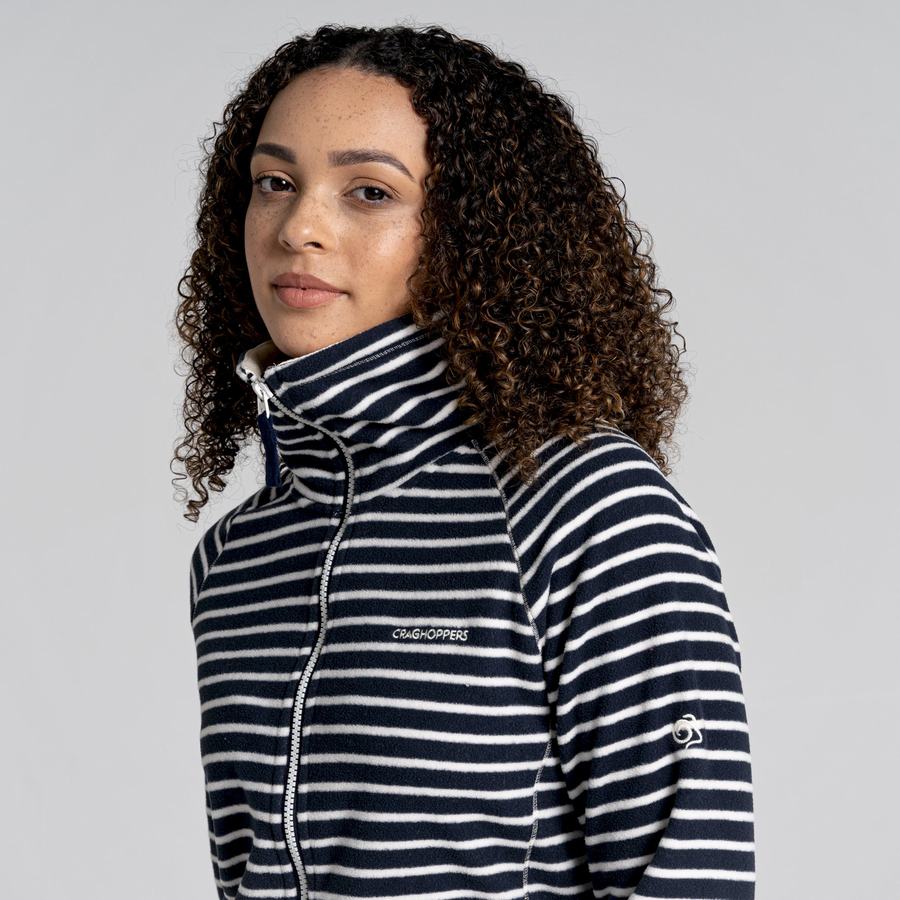 Craghoppers Ella Women's Sweaters Blue Navy Stripes | BON7242QH