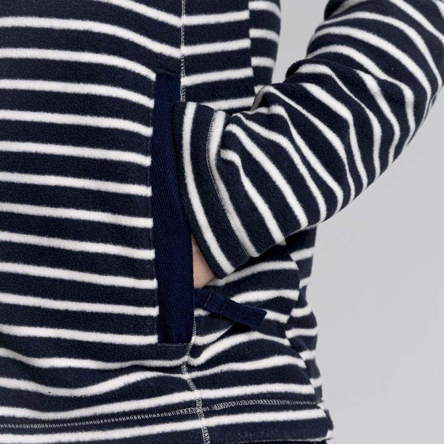 Craghoppers Ella Women's Sweaters Blue Navy Stripes | BON7242QH