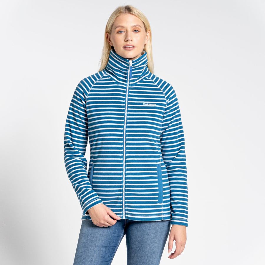 Craghoppers Ella Women's Sweaters Blue Stripes | TSP1175QZ