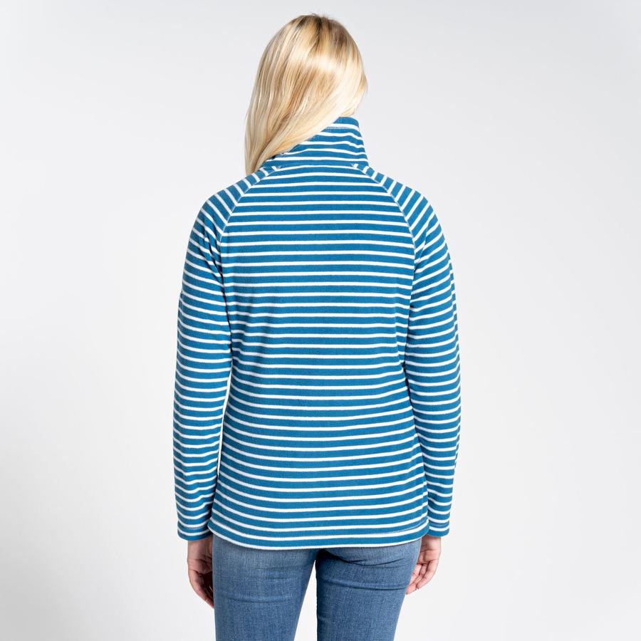 Craghoppers Ella Women's Sweaters Blue Stripes | TSP1175QZ