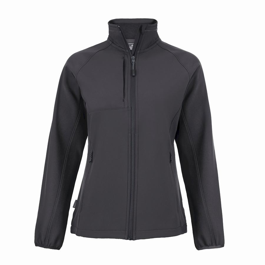 Craghoppers Expert Basecamp Softshell Women's Jackets Dark Grey | GDS4016TM